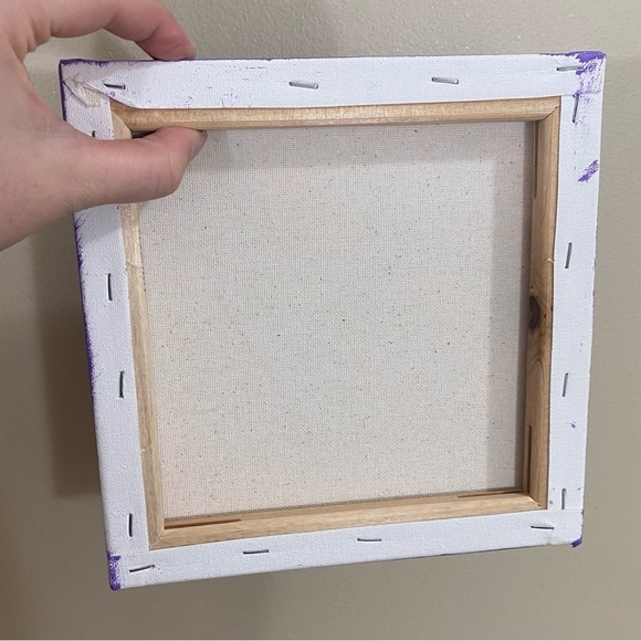 Original Art Koala Stretched Canvas Painting Size 8”x8” Artwork - Picture 5 of 5